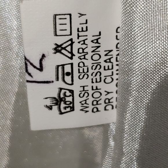 R.Jstory Black and White Belted Coat M - Picture 7 of 11